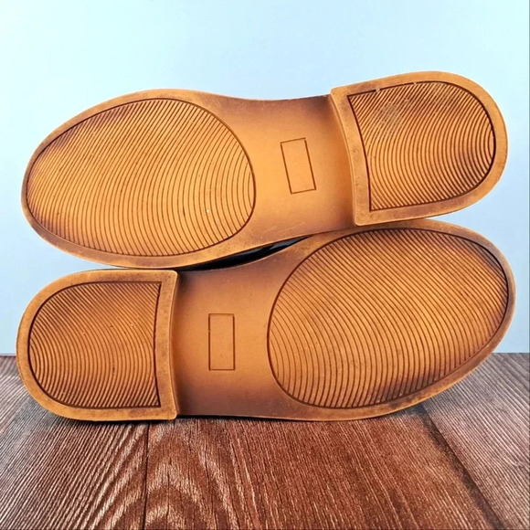 Boy's Oxford Boots, Black, Lace Up, sz 6Y - Picture 8 of 10